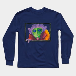 I was Framed monkey madness Long Sleeve T-Shirt